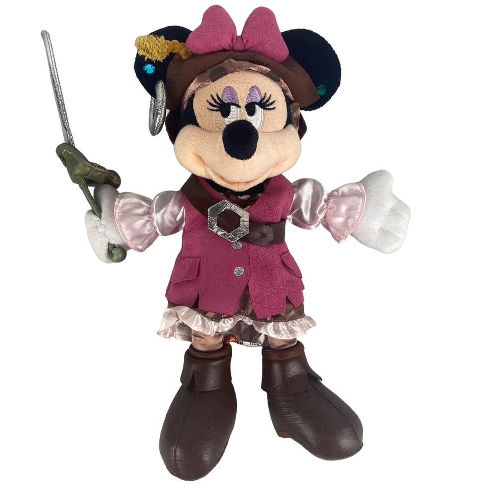 Disney Pirates of the Caribbean Minnie Mouse Pirate Plush